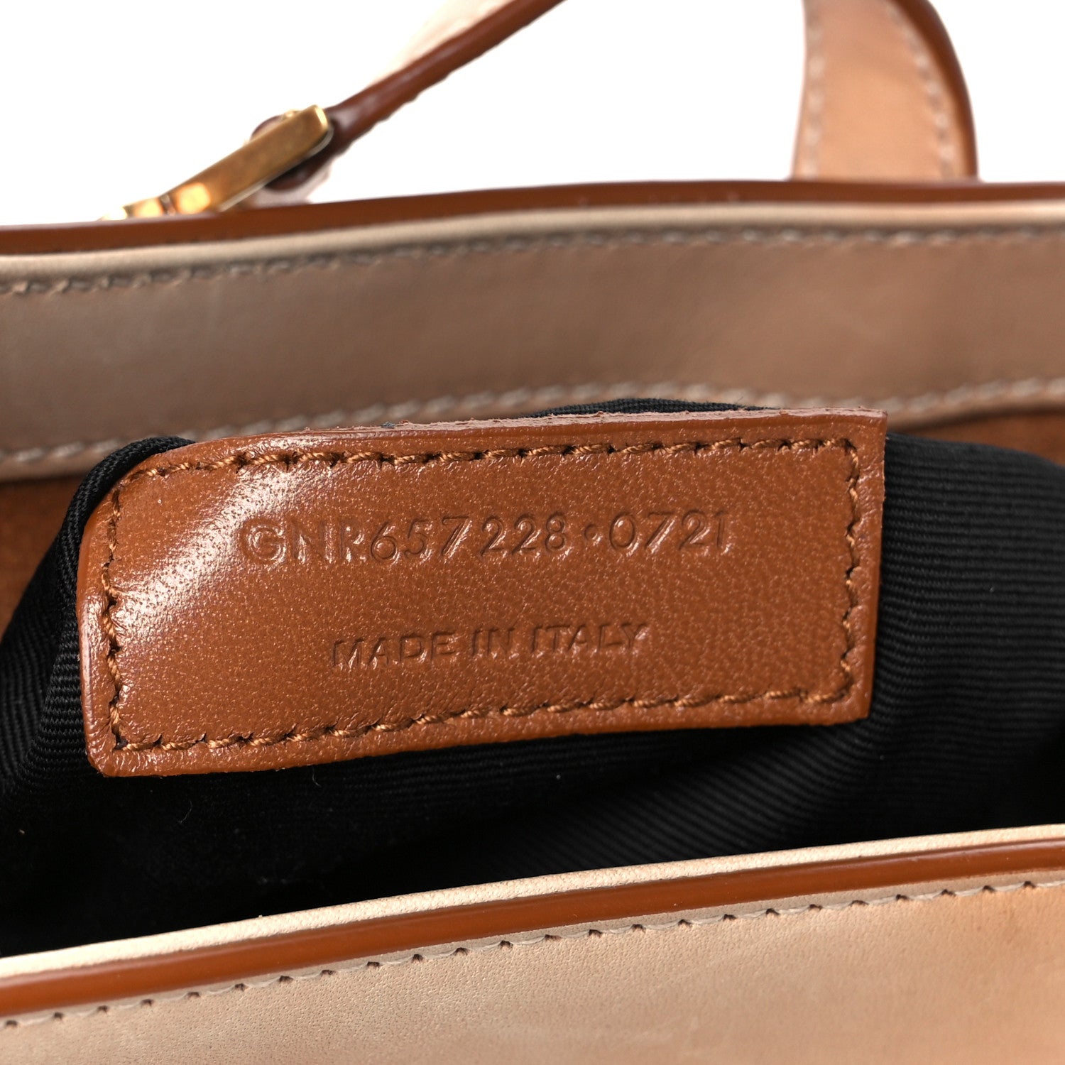 Saint Laurent Smooth Calfskin Le 5 A 7 Vintage Brown 7 of 10