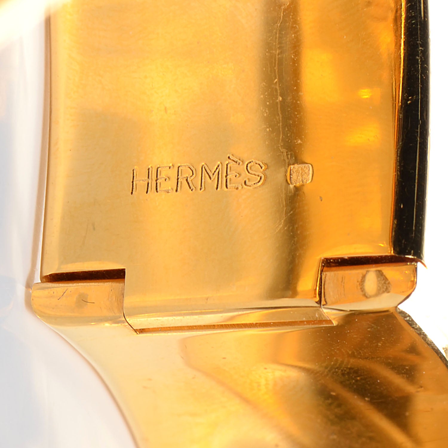 Hermes Enamel Printed Clic Clac Torana Elephants Wide Bracelet GM 5 of 6