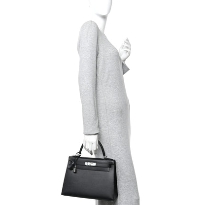 Hermes Epsom Kelly Sellier 28 Black 2 of 11