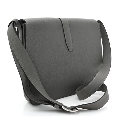 Hermes Togo Steve Light Messenger Gris Meyer 3 of 10