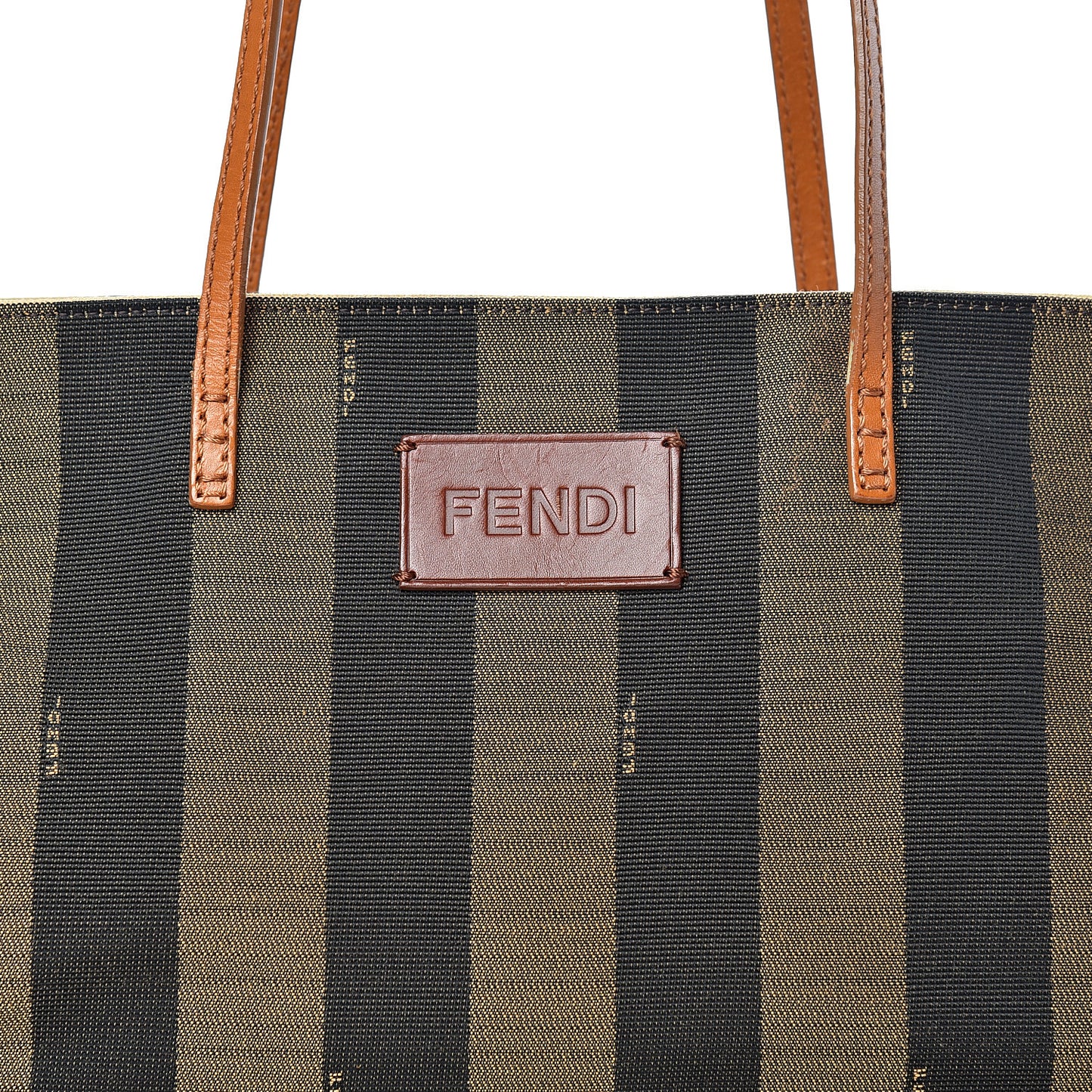 Pequin Cuoio Vegetale Medium Roll Tote Tobacco Cuoio Miele
