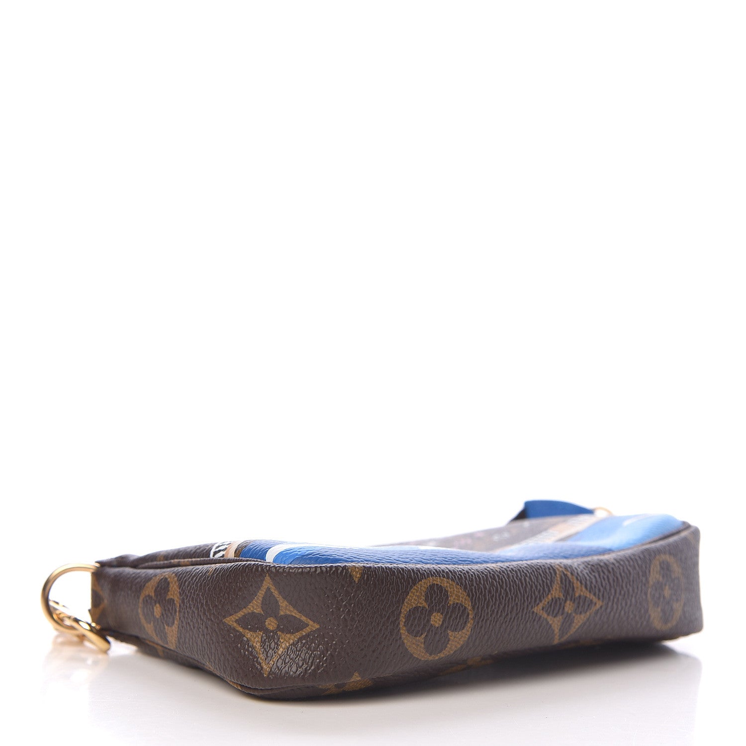 Louis Vuitton Monogram 2019 Christmas Animation Mini Venice Pochette Accessories Blue 4 of 8