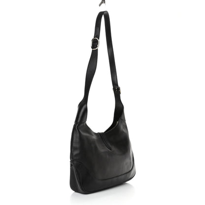 Gucci Calfskin Medium New Jackie Shoulder Bag Black 3 of 12