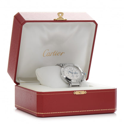 Cartier Stainless Steel 42mm Pasha C Chronograph Automatic Watch 9 of 10