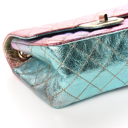 Chanel Metallic Goatskin Quilted Mini 2.55 Reissue Flap Multicolor 7 of 10