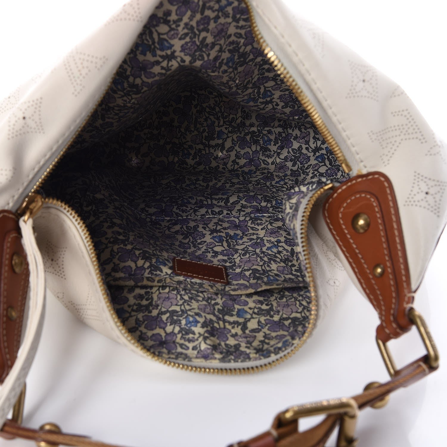 Louis Vuitton Mahina Onatah GM White 5 of 7