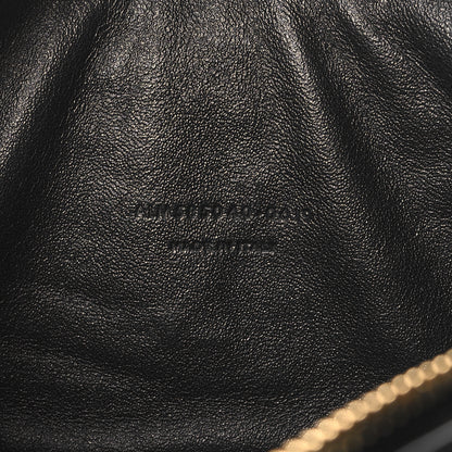 Saint Laurent Grain De Poudre Matelasse Monogram Mini Lou Camera Bag Black 7 of 11