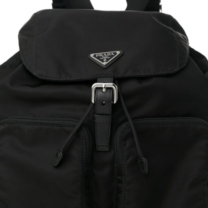 Prada Nylon Vela Large Backpack Black 8 of 10