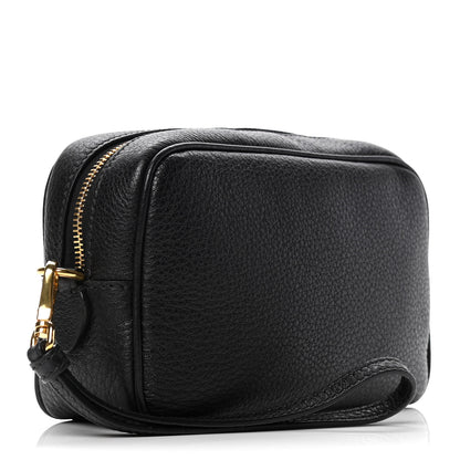 Prada Vitello Daino Wristlet Black 2 of 4