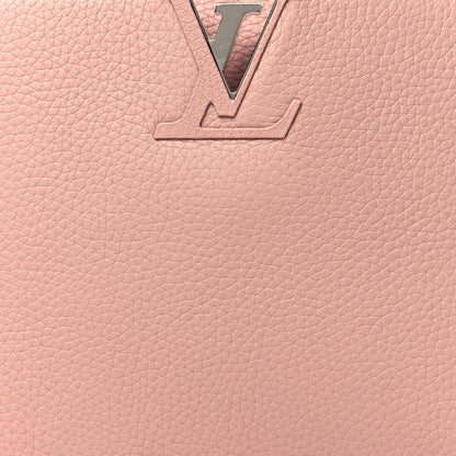 Louis Vuitton Taurillon Capucines PM Magnolia 7 of 9