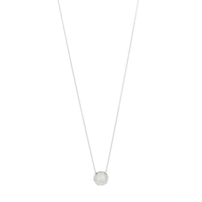 Tiffany Platinum Diamond Etoile Ball Pendant Necklace 1 of 6