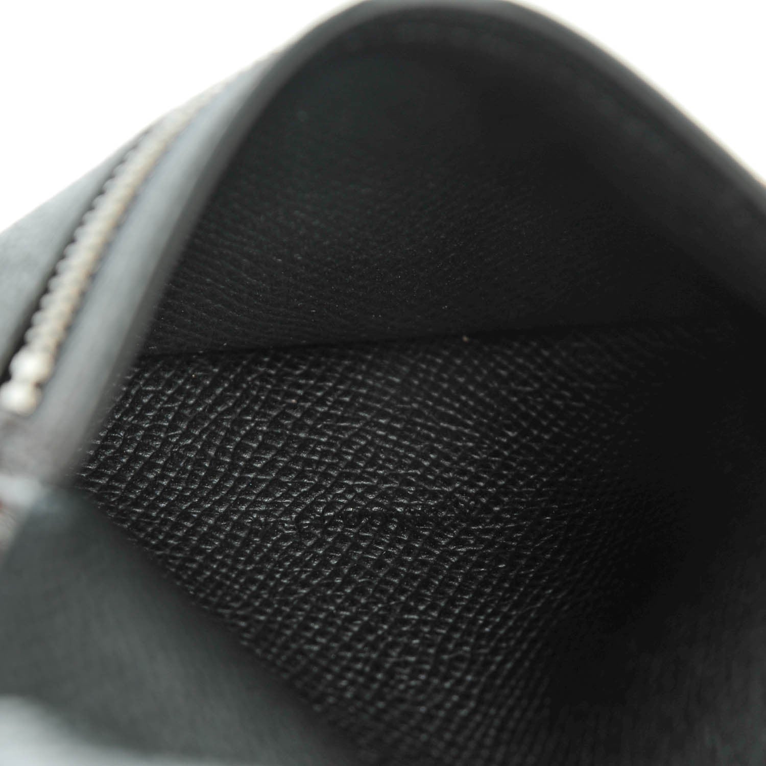 Hermes Epsom Bearn Compact Wallet Black 2 of 10