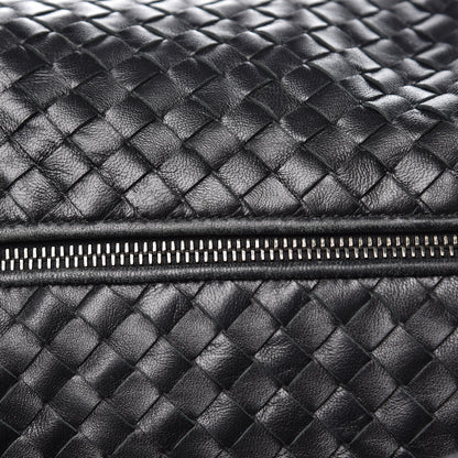 Bottega Veneta Nappa Intrecciato Shoulder Bag Black 16 of 17