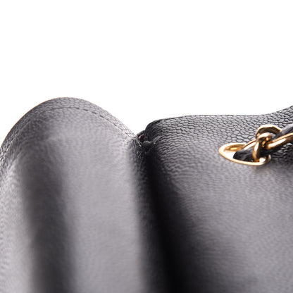 Chanel Caviar Quilted Jumbo Double Flap Black 8 of 17