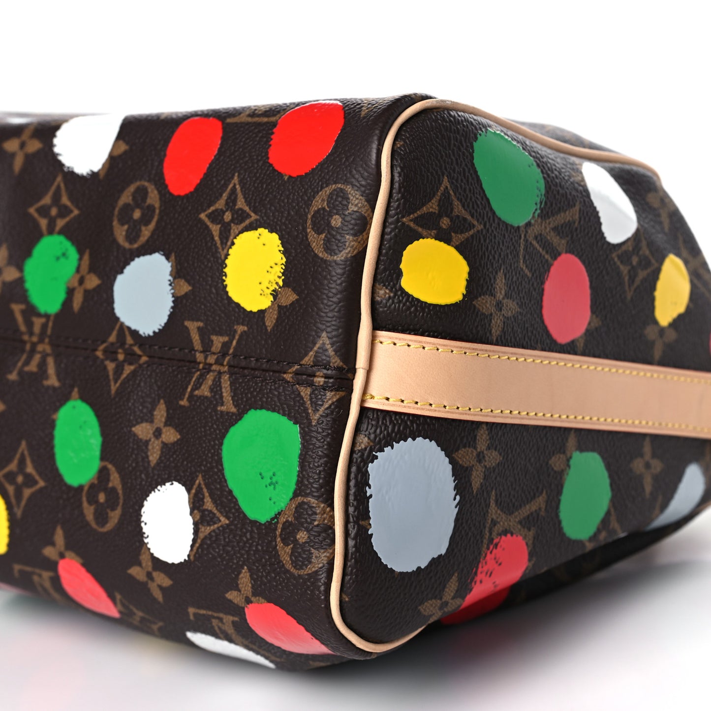 LV X YK Monogram Speedy Bandouliere 25 Multicolor