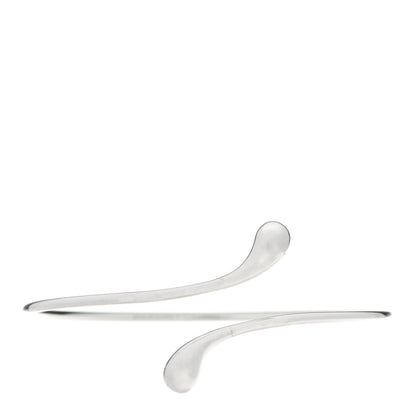 Tiffany Sterling Silver Elsa Peretti Teardrop Bangle Bracelet 1 of 3