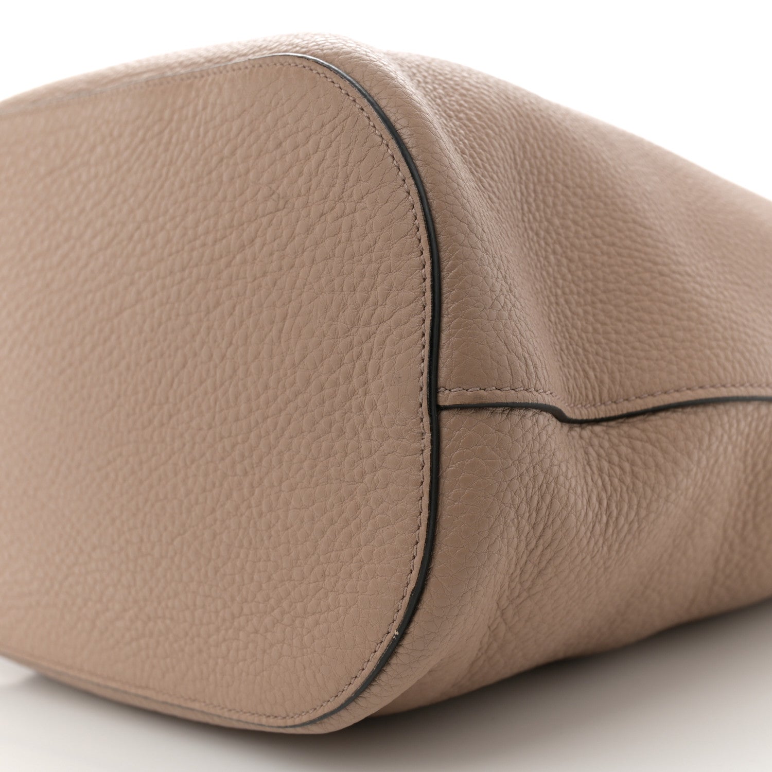 Prada Vitello Phenix Embossed Logo Shoulder Bag Cammeo 9 of 12