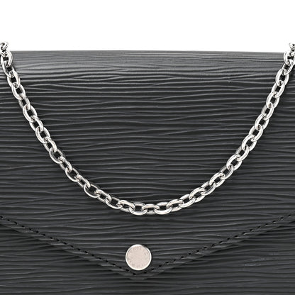 Louis Vuitton Epi Pochette Felicie Black 8 of 10