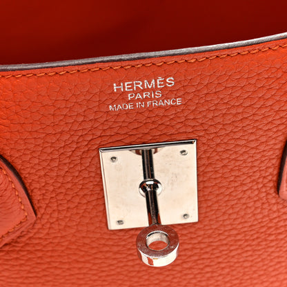 Hermes Togo Birkin 35 Orange 6 of 10