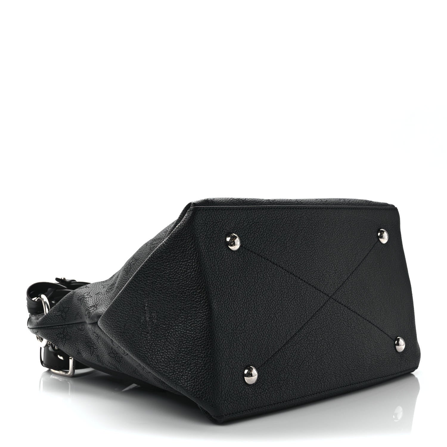 Louis Vuitton Mahina Beaubourg Hobo MM Black 4 of 11