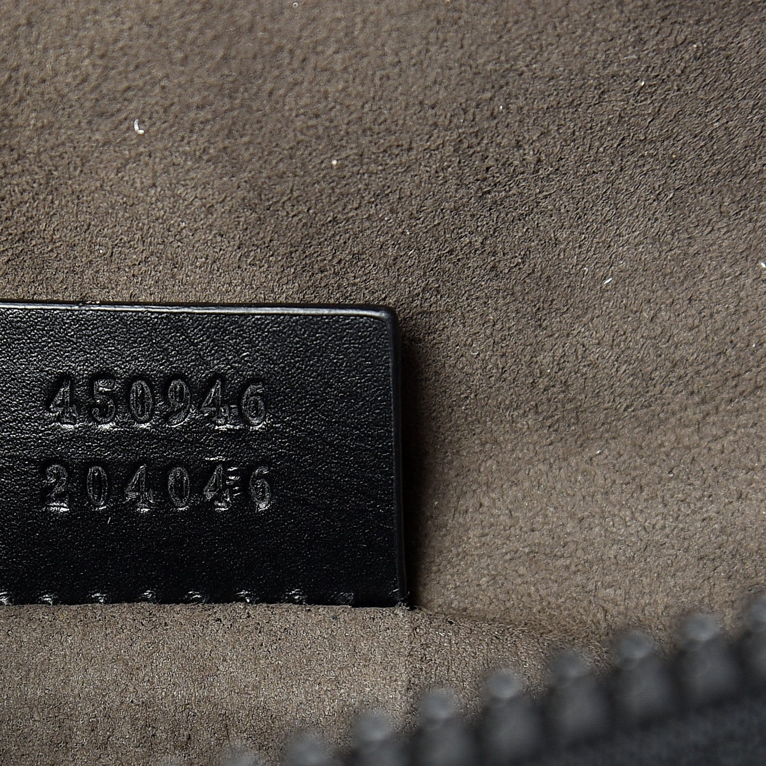Gucci GG Supreme Monogram Belt Bag Black 6 of 10