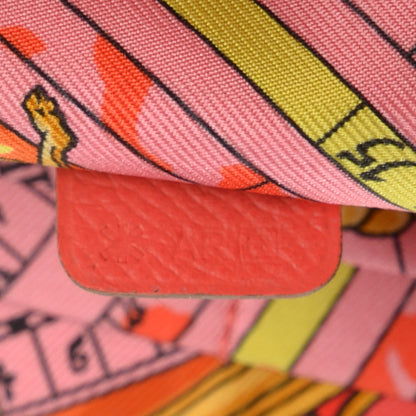 Hermes Epsom Silk'in Wallet Rose Jaipur 7 of 9