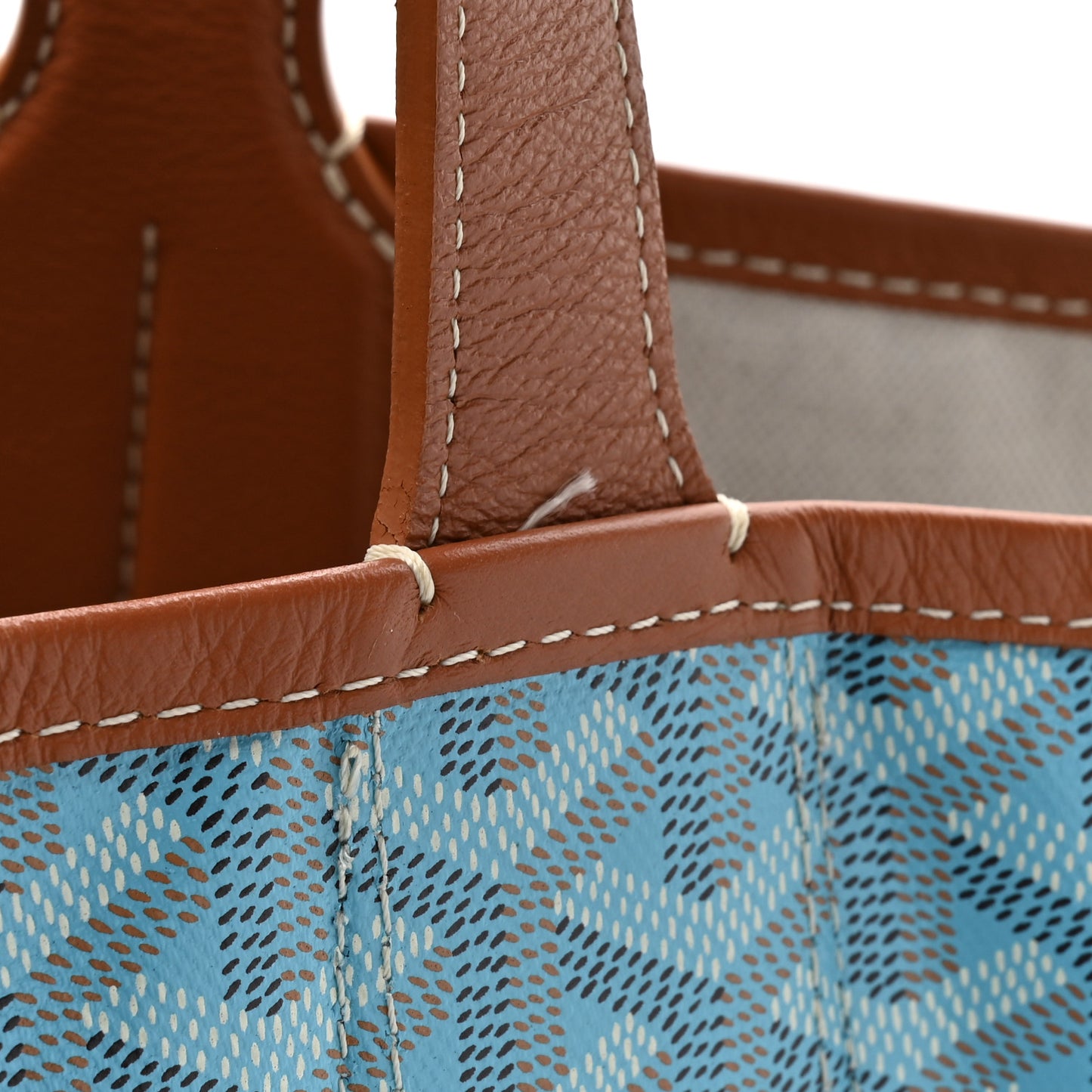 Goyardine Reversible Belharra Light Blue