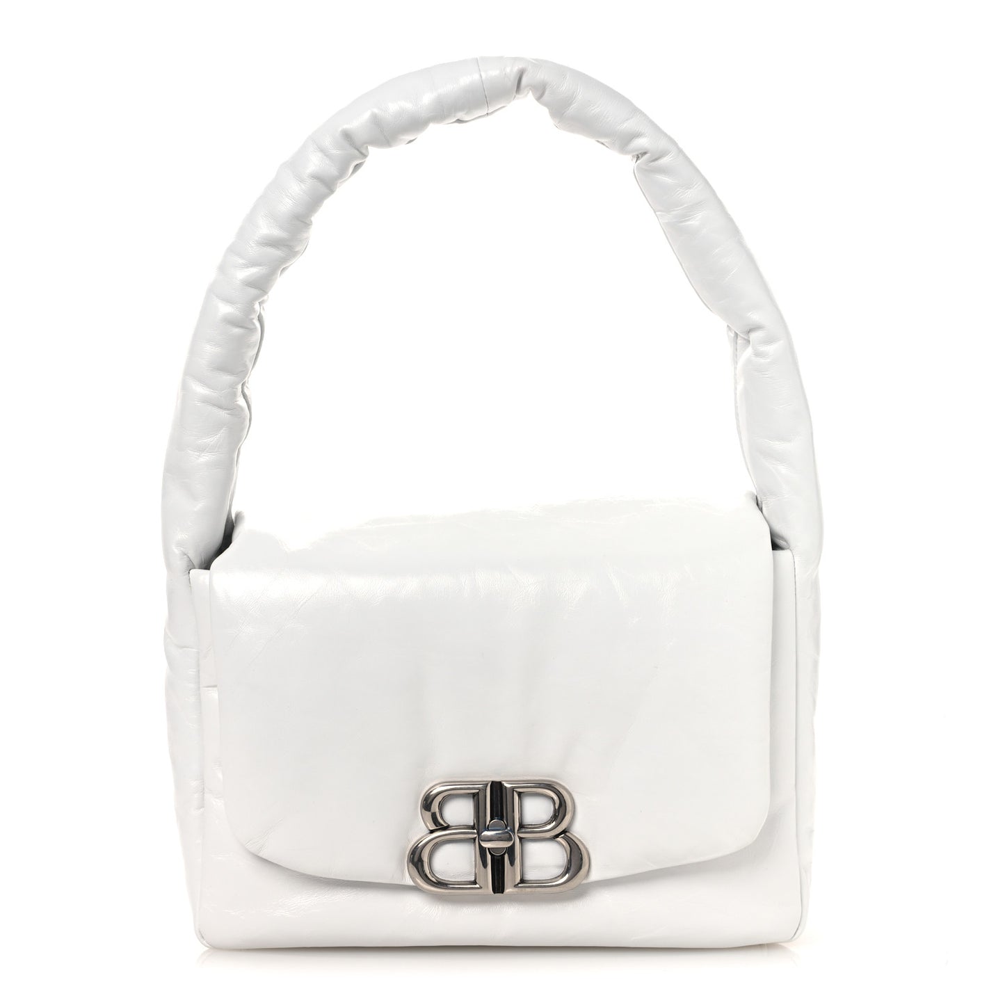 Small Monaco Sling Shoulder Bag White