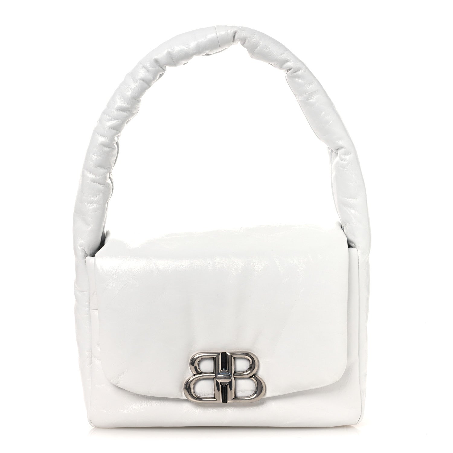 Balenciaga Small Monaco Sling Shoulder Bag White 1 of 11