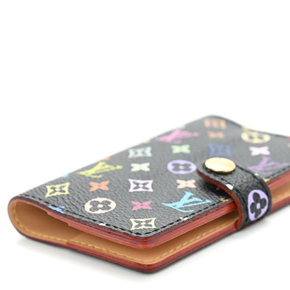 Louis Vuitton Monogram Multicolor Carnet de Bal Mini Agenda Cover Black 8 of 8
