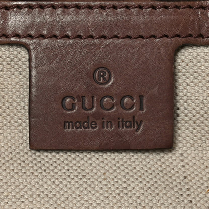 Gucci Calfskin Soft Icon Tote Pink Tan 5 of 11