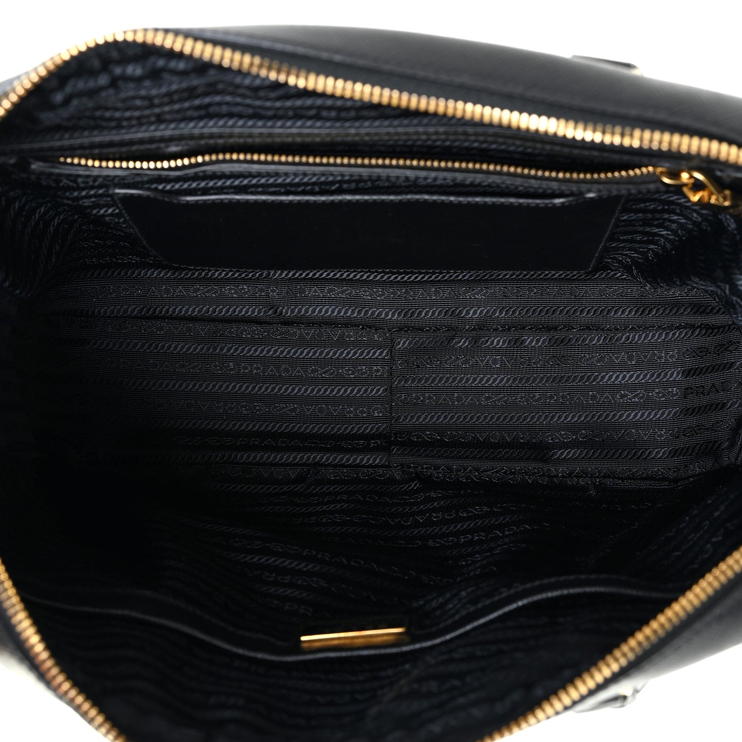 Saffiano Lux Briefcase Black