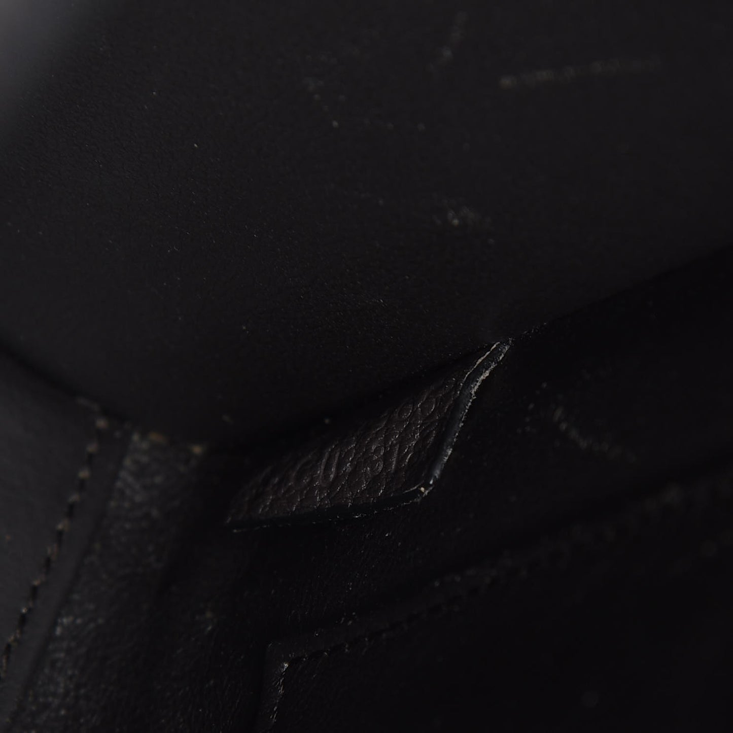 Goatskin Nano Luggage Dark Taupe