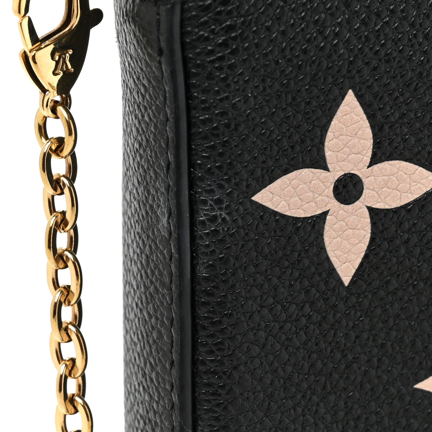 Empreinte Monogram Giant Felicie Pochette Black Beige