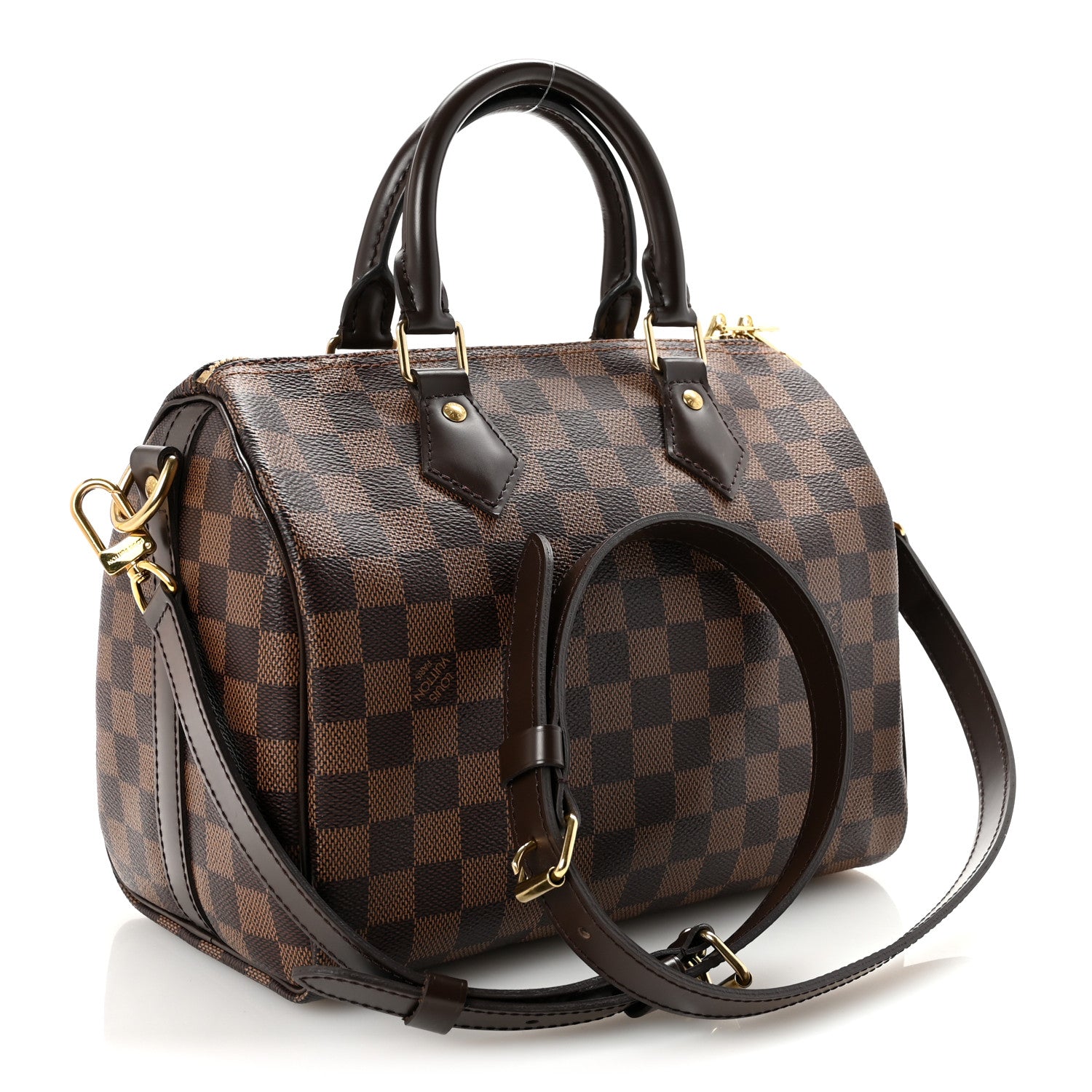 Louis Vuitton Damier Ebene Speedy Bandouliere 25 3 of 9