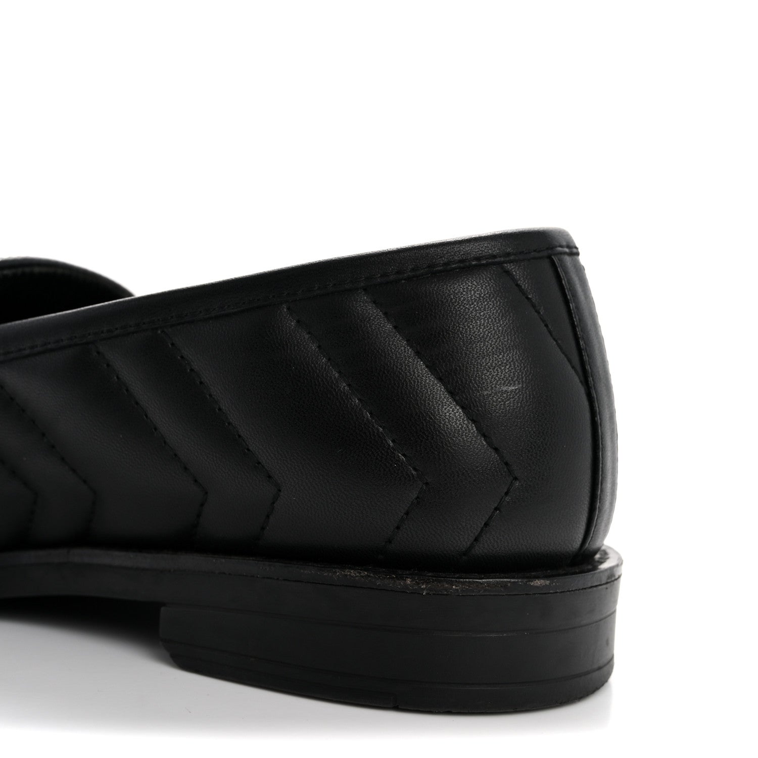 Gucci Nappa Matelasse Double G Marmont Loafers 37 Black 12 of 19