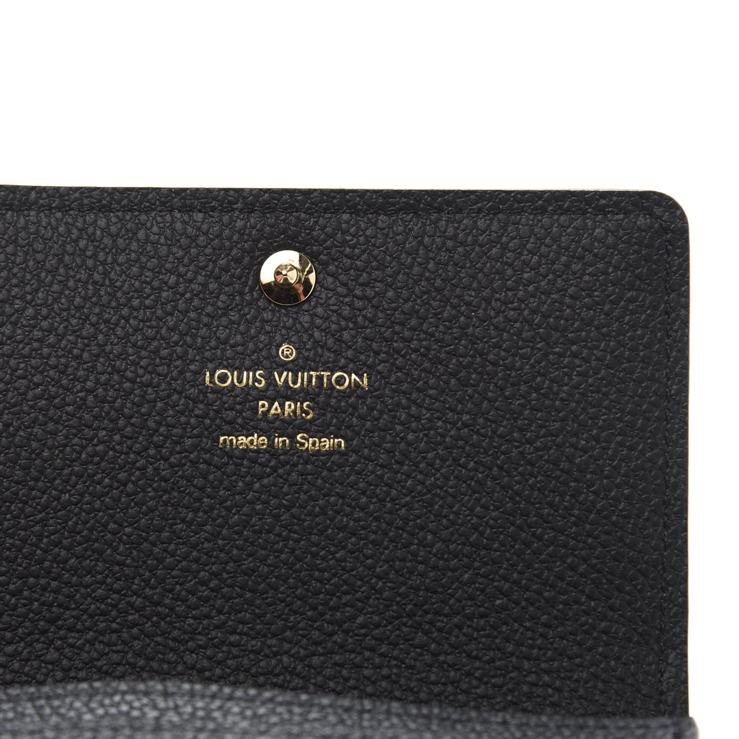 Empreinte Business Card Holder Black