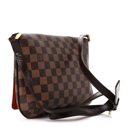 Louis Vuitton Damier Ebene Musette Tango Long Strap 3 of 11