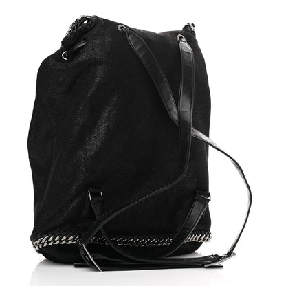 Stella McCartney Shaggy Deer Falabella Backpack Black 2 of 8