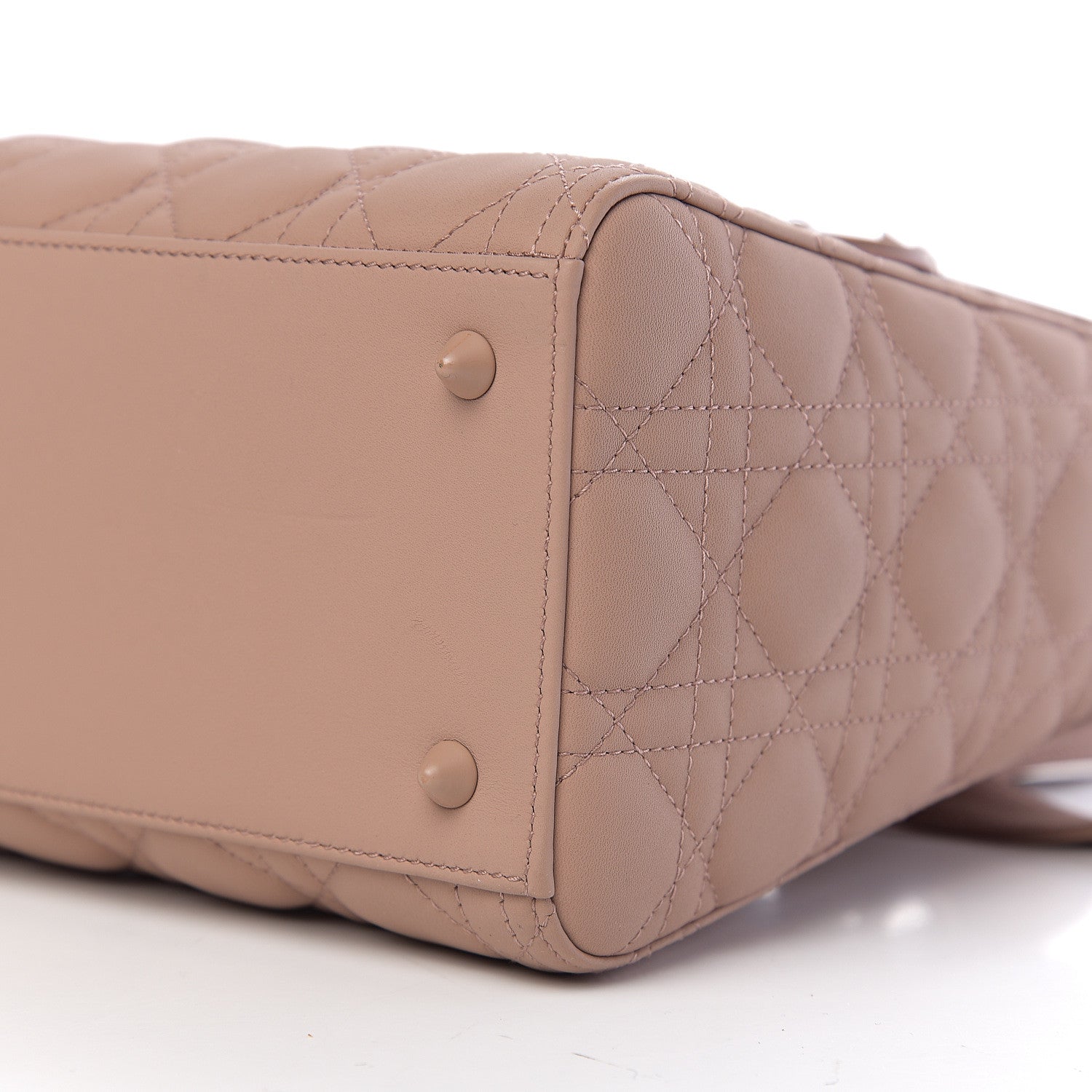 Christian Dior Ultra Matte Calfskin Cannage Medium Lady Dior Beige 8 of 8
