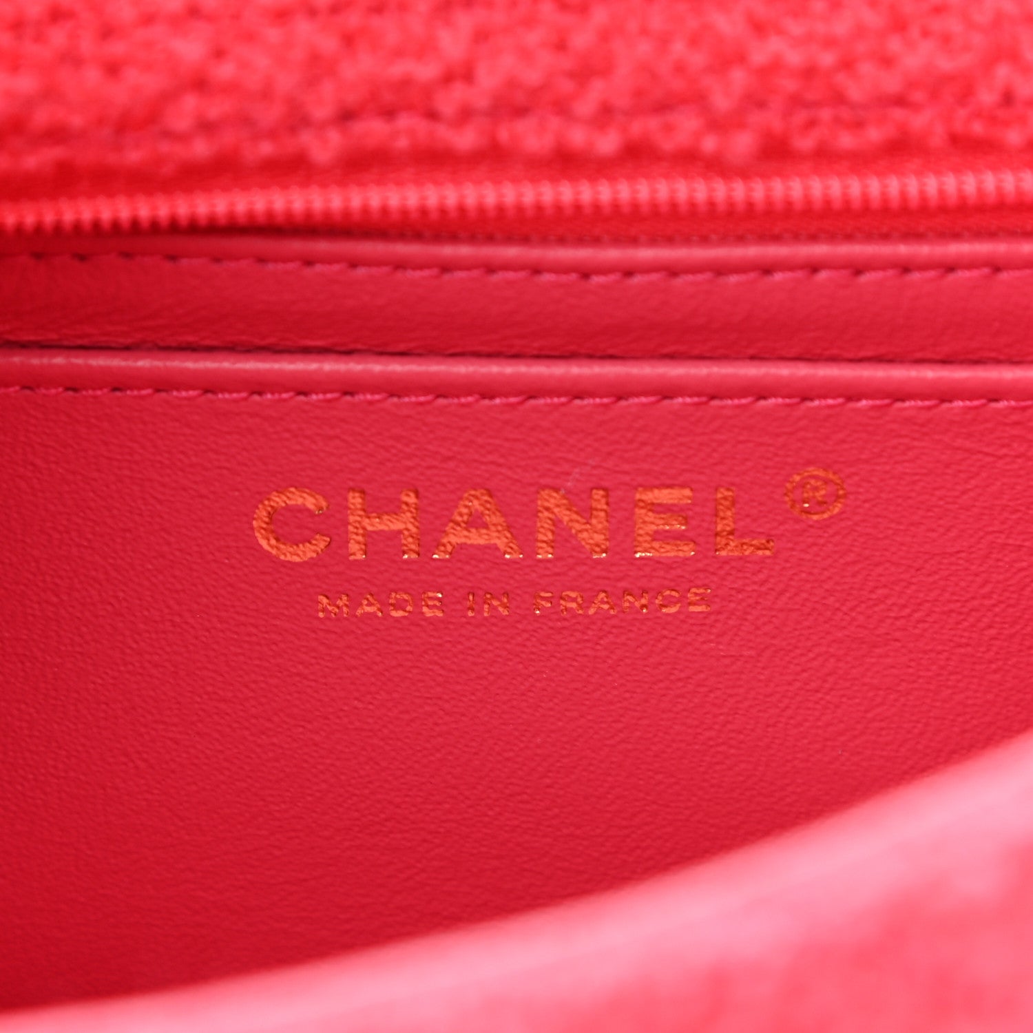 Chanel Tweed Quilted 2.55 Reissue Mini Flap Pink 6 of 10