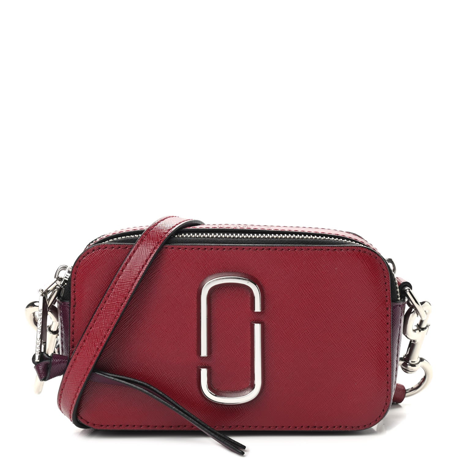 Marc Jacobs Saffiano Small Snapshot Camera Bag Red Multicolor 1 of 9