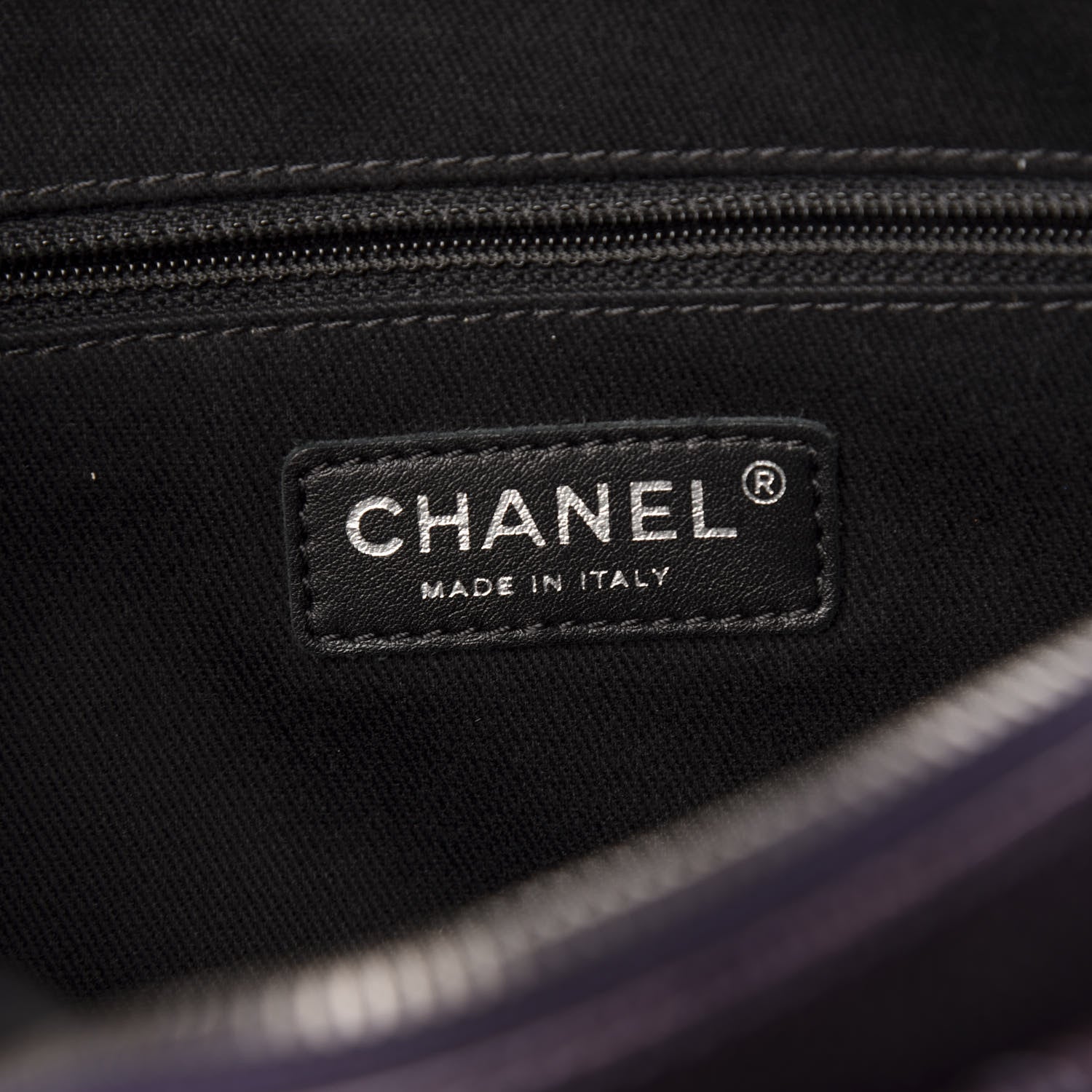 Chanel Iridescent Caviar Quilted Small Chic Flap Dark Purple 6 of 11