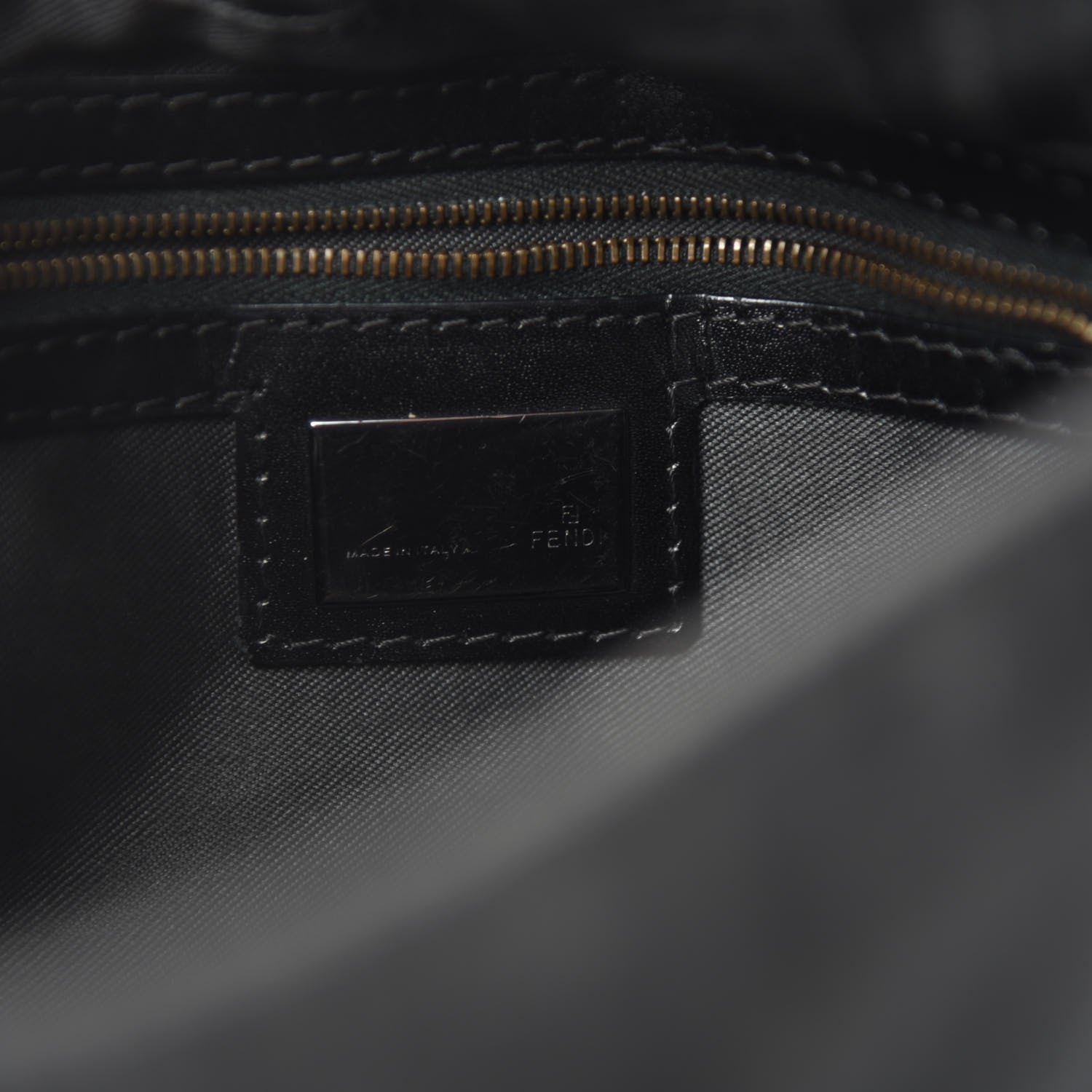 Fendi Zucca Mama Baguette Black 9 of 11