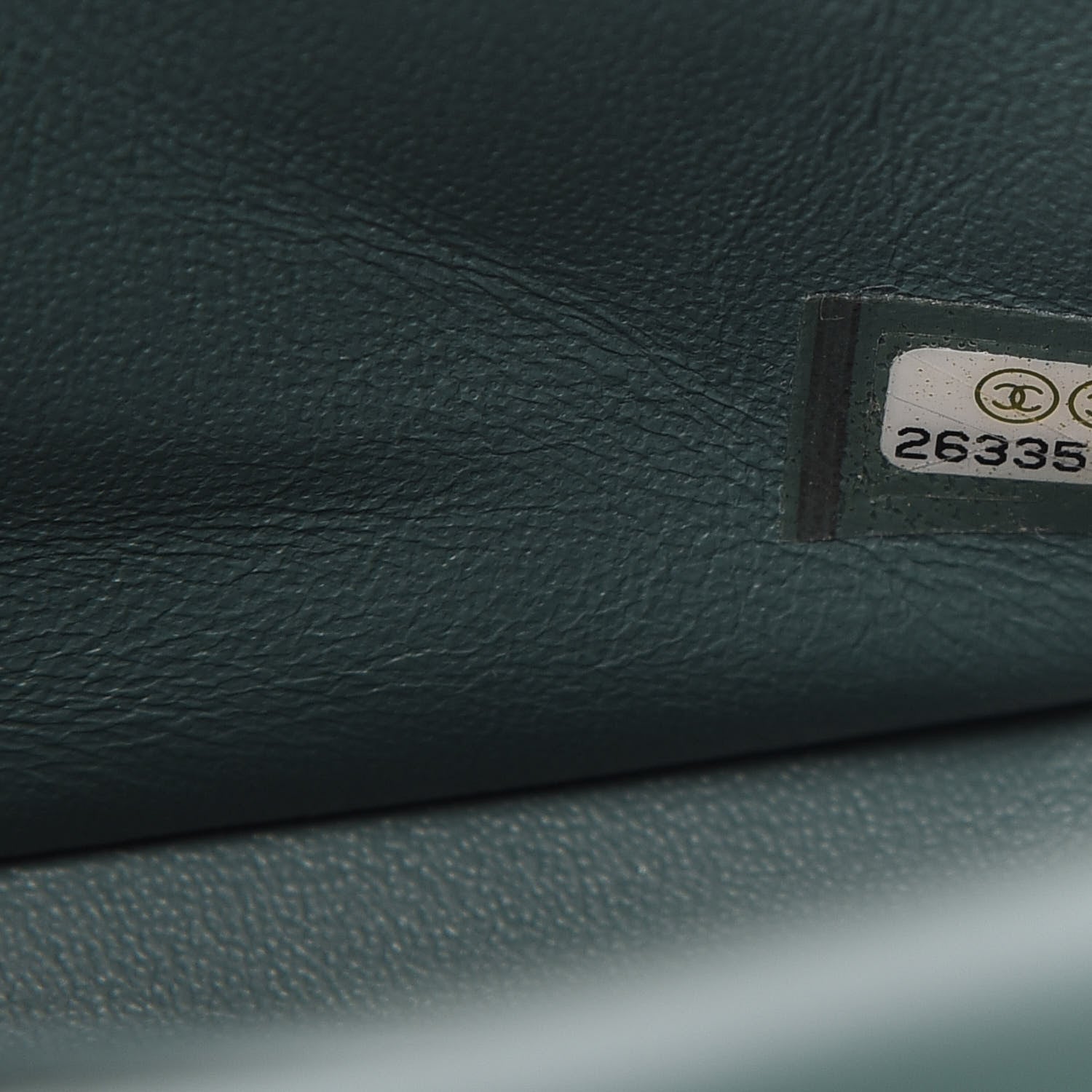 Chanel Lambskin Quilted Mini Square Flap Green 9 of 10