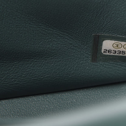 Chanel Lambskin Quilted Mini Square Flap Green 9 of 10