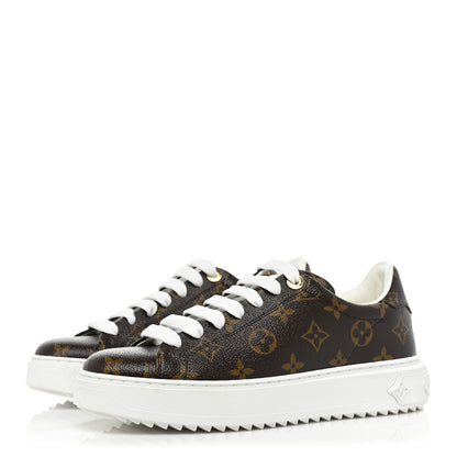 Louis Vuitton Monogram Time Out Sneakers 38.5 3 of 9