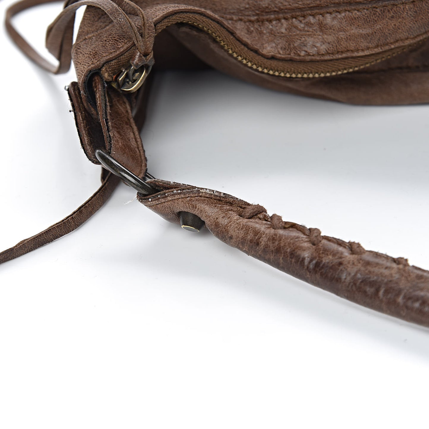 Agneau Classic Hardware Day Hobo Sienna