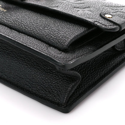 Louis Vuitton Empreinte Vavin Chain Wallet Black 10 of 11