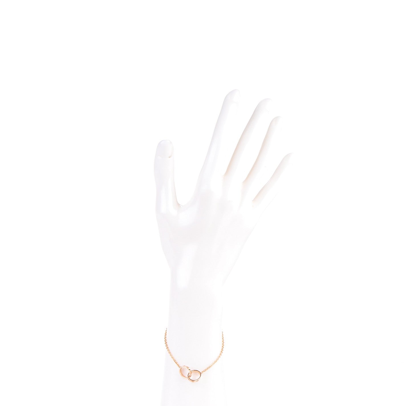 18K Pink Gold Interlocking LOVE Bracelet